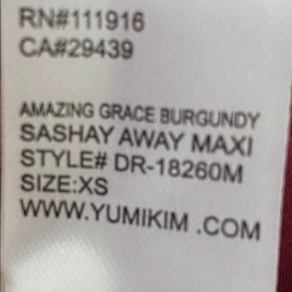BHLDN x Yumi Kim Sashay Away Maxi Dress NWOT - Picture 6 of 6